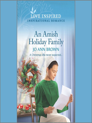 cover image of An Amish Holiday Family